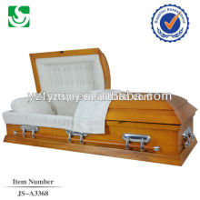 wholesale handcraft pecan wooden casket